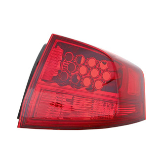 Depo® - Passenger Side Outer Replacement Tail Light Lens and Housing (CAPA Certified)
