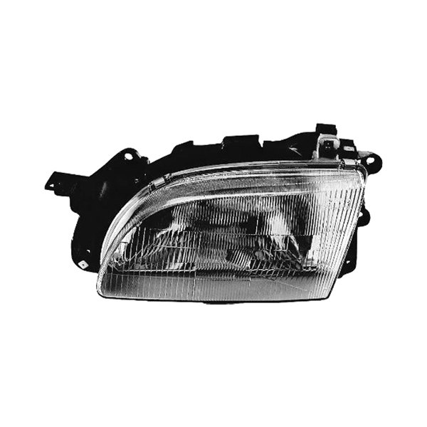 Depo® - Driver Side Replacement Headlight, Ford Aspire