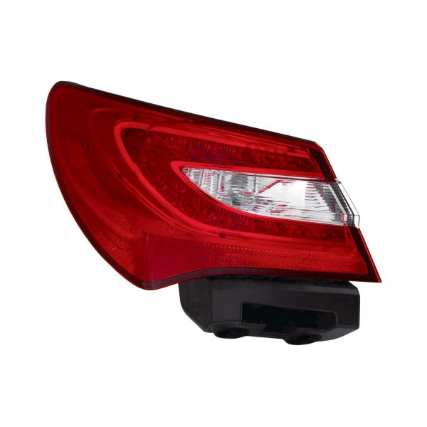 Depo® - Driver Side Replacement Tail Light Lens and Housing, Chrysler 200