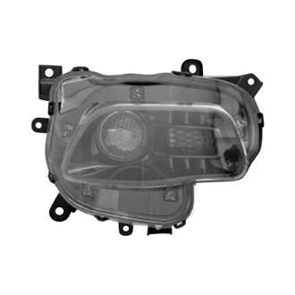 Depo® - Passenger Side Replacement Headlight (CAPA Certified)