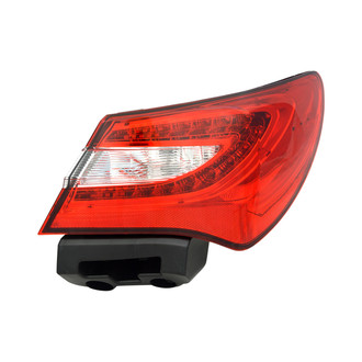 Depo® - Black Factory Replacement Tail Lights