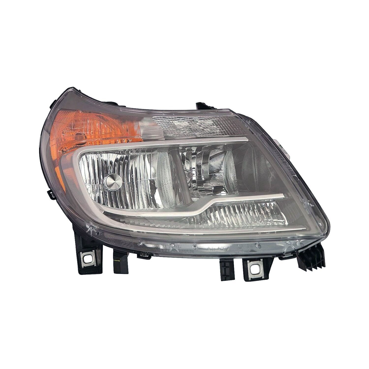 Depo 334-1138R-ASN2 Passenger Side Replacement Headlight (Standard Line