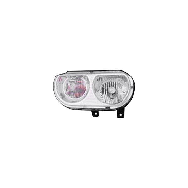 Depo® - Driver Side Replacement Headlight, Dodge Challenger