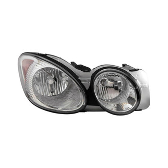 Depo® - Passenger Side Replacement Headlight Lens and Housing (CAPA Certified)