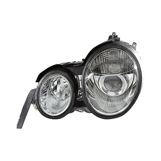 Depo® - Driver and Passenger Side Chrome Projector Headlights