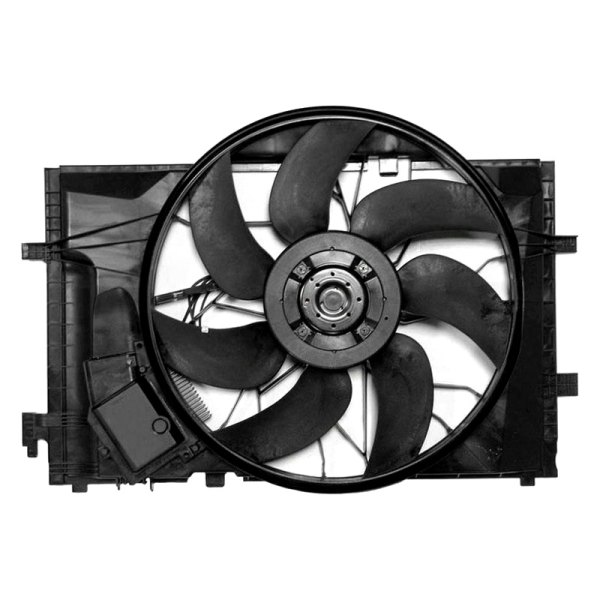 Depo® - Dual Radiator and Condenser Fan Assembly