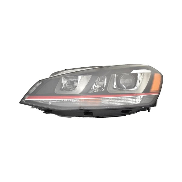 Depo® - Driver Side Replacement Headlight, Volkswagen Golf GTI