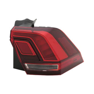 Depo® - Black Factory Replacement Tail Lights