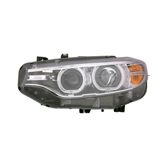Depo® - Driver Side Replacement Headlight Lens and Housing (CAPA Certified)