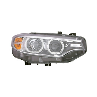 Depo® - Passenger Side Replacement Headlight Lens and Housing (CAPA Certified)