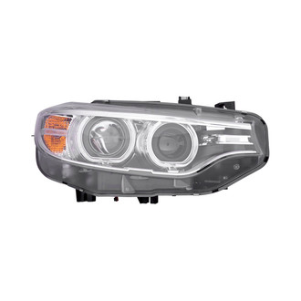 Depo® - Passenger Side Replacement Headlight Lens and Housing (Standard Line)