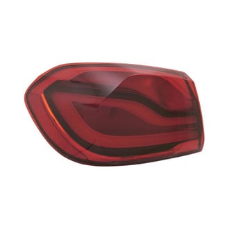 Depo® - Black Factory Replacement Tail Lights