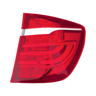 Depo® - Passenger Side Outer Replacement Tail Light Lens and Housing (CAPA Certified)