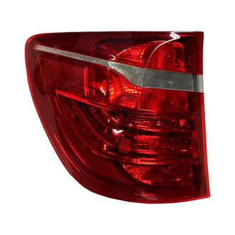 Depo® - Driver Side Outer Replacement Tail Light Lens and Housing (CAPA Certified)