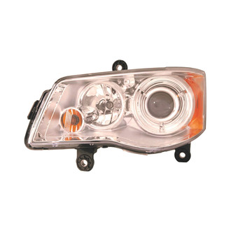 Depo® - Driver Side Replacement Headlight (CAPA Certified)