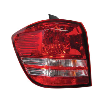 Depo® - Driver Side Outer Replacement Tail Light Lens and Housing (CAPA Certified)