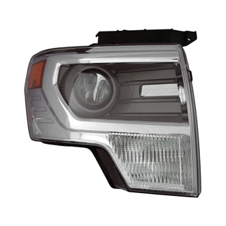 Depo® - Passenger Side Replacement Headlight Lens and Housing (CAPA Certified)