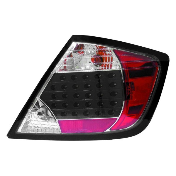 Depo® - Carbon Fiber/Red LED Tail Lights, Scion tC
