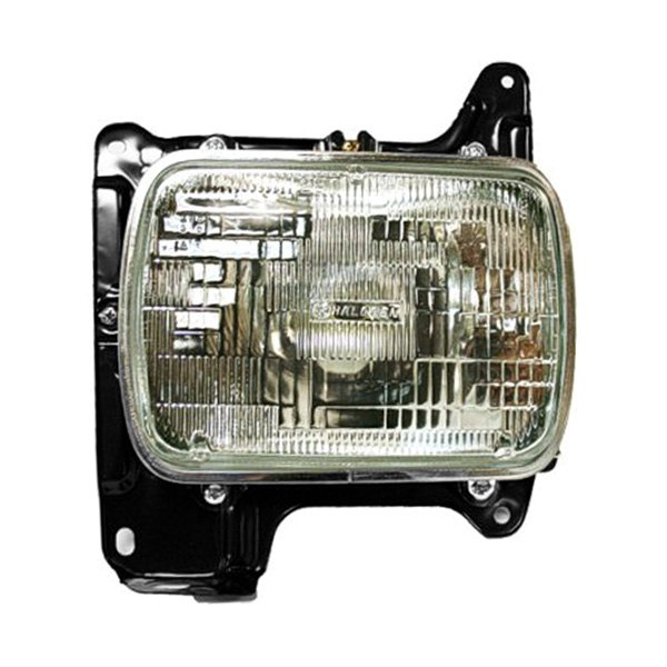 Depo® - Replacement 7x6" Rectangular Chrome Headlight