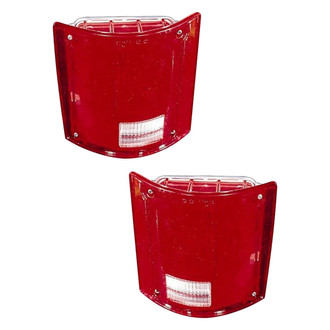 Depo® - Driver and Passenger Side Replacement Tail Light Lenss