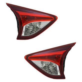 Depo® - Driver and Passenger Side Inner Replacement Tail Lights (CAPA Certified)