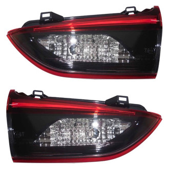 Depo® - Driver and Passenger Side Inner Replacement Tail Lights (CAPA Certified)