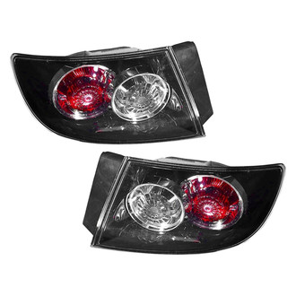 Depo® - Driver and Passenger Side Outer Replacement Tail Lights (Standard Line)