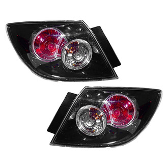 Depo® - Driver and Passenger Side Outer Replacement Tail Lights (Standard Line)