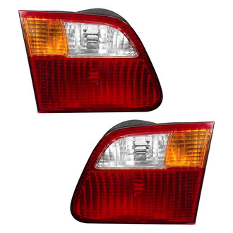 Depo® - Driver and Passenger Side Inner Replacement Tail Light Lens and Housings (Standard Line)
