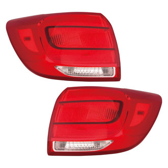 Depo® - Driver and Passenger Side Outer Replacement Tail Lights (CAPA Certified)