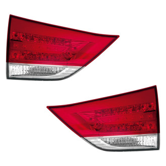 Depo® - Driver and Passenger Side Inner Replacement Tail Lights (CAPA Certified)