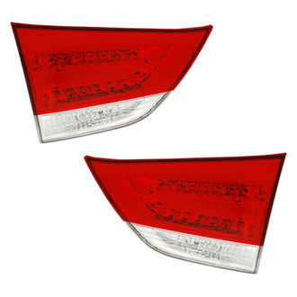 Depo® - Driver and Passenger Side Inner Replacement Tail Lights (Standard Line)