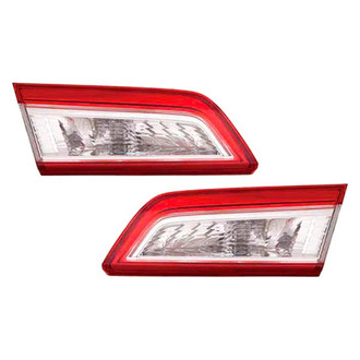 Depo® - Driver and Passenger Side Inner Replacement Tail Lights (Standard Line)