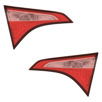 Depo® - Driver and Passenger Side Inner Replacement Tail Lights (CAPA Certified)