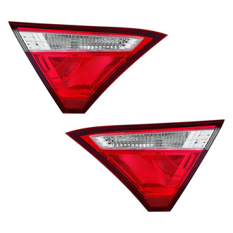 Depo® - Driver and Passenger Side Inner Replacement Tail Lights (Standard Line)