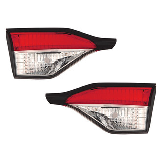 Depo® - Driver and Passenger Side Inner Replacement Tail Lights (Standard Line)