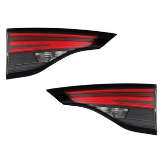 Depo® - Driver and Passenger Side Inner Replacement Tail Lights (CAPA Certified)