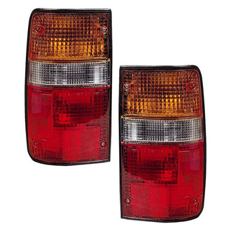 Depo® - Black Factory Replacement Tail Lights
