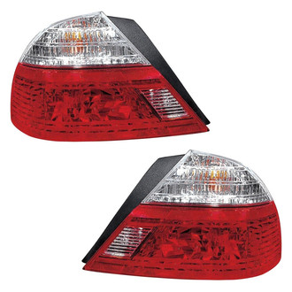Depo® - Driver and Passenger Side Outer Replacement Tail Lights (Standard Line)