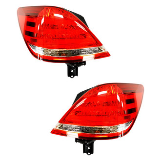 Depo® - Driver and Passenger Side Outer Replacement Tail Lights (Standard Line)