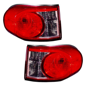 Depo® - Driver and Passenger Side Replacement Tail Lights (Standard Line)