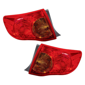 Depo® - Driver and Passenger Side Outer Replacement Tail Lights (CAPA Certified)