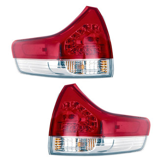 Depo® - Driver and Passenger Side Outer Replacement Tail Lights (CAPA Certified)