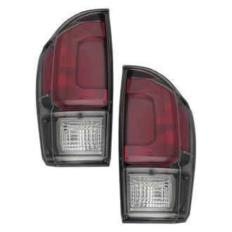 Depo® - Driver and Passenger Side Replacement Tail Lights (CAPA Certified)