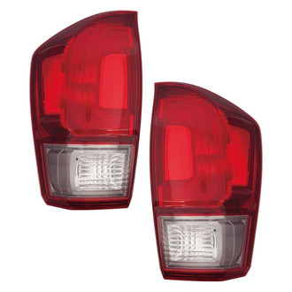 Depo® - Driver and Passenger Side Replacement Tail Lights (CAPA Certified)