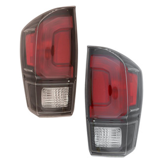 Depo® - Black LED Tail Lights