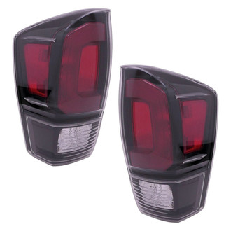 Depo® - Driver and Passenger Side Replacement Tail Lights (CAPA Certified)
