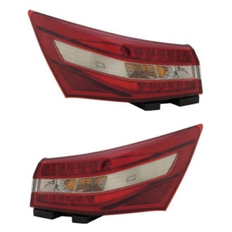 Depo® - Black Factory Replacement Tail Lights