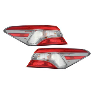 Depo® - Driver and Passenger Side Outer Replacement Tail Lights (CAPA Certified)