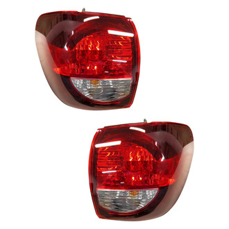 Depo® - Driver and Passenger Side Outer Replacement Tail Lights (CAPA Certified)